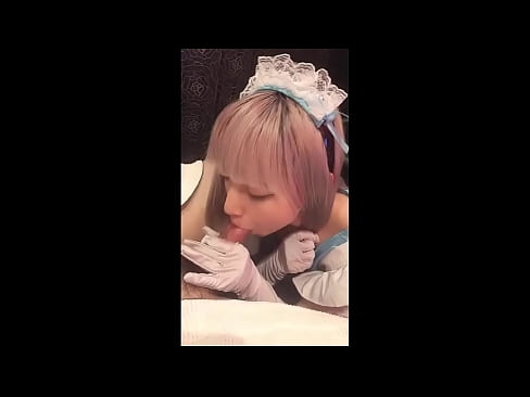 ❤️ جاپاني بت [میوکا]، د فرانسوي نوکرۍ جامې، لومړۍ برخه، بلو جاب او د لوشن سره ټوکر ❤️  ❌️❤